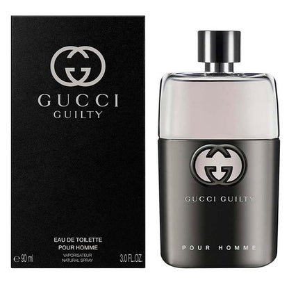 Gucci Guilty by Gucci for Men Eau de Toilette Spray, 3 Fl Oz (Pack of 1)