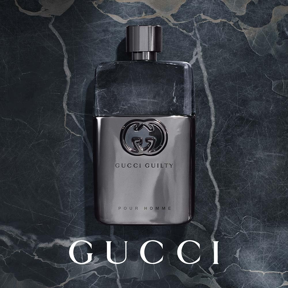 Gucci Guilty by Gucci for Men Eau de Toilette Spray, 3 Fl Oz (Pack of 1)