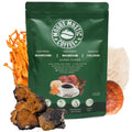 Mount Mystic Adaptogenic Mushroom Coffee – Lion’s Mane, Chaga, Cordyceps & Reishi with Magnesium Glycinate & Collagen – Functional Instant Coffee for Focus, Energy & Daily Wellness – 30 Servings